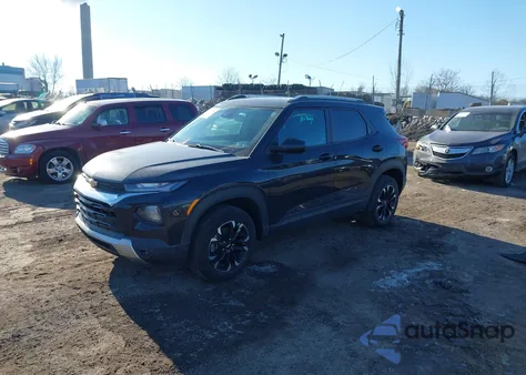 2022 Chevrolet Trailblazer Awd Lt из США, поврежденный, VIN KL79MRSLXNB116791